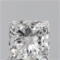 0.60 quilates, Princesa , Color F, claridad VVS2 y certificado por GIA
