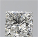 0.72 quilates, Princesa , Color I, claridad VVS1 y certificado por GIA
