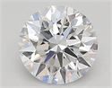 Lab Created Diamond 0.82 Carats, Round with ideal Cut, D Color, vvs2 Clarity and Certified by IGI
