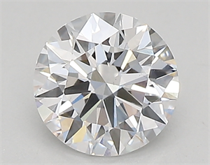 Picture of Lab Created Diamond 0.75 Carats, Round with ideal Cut, D Color, vs1 Clarity and Certified by IGI