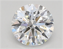 Del inventario de diamantes de laboratorio, 0.71 quilates, Redondo , Color D, claridad vvs2 y certificado IGI
