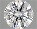 Del inventario de diamantes de laboratorio, 3.01 quilates, Redondo , Color D, claridad vs2 y certificado IGI