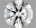 Del inventario de diamantes de laboratorio, 2.04 quilates, Redondo , Color D, claridad vs1 y certificado IGI