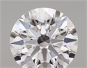 Lab Created Diamond 1.05 Carats, Round with ideal Cut, D Color, vvs2 Clarity and Certified by IGI