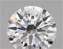 Lab Created Diamond 1.04 Carats, Round with ideal Cut, D Color, vvs2 Clarity and Certified by IGI