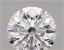 Lab Created Diamond 1.02 Carats, Round with ideal Cut, D Color, vvs2 Clarity and Certified by IGI