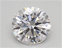Lab Created Diamond 0.90 Carats, Round with ideal Cut, D Color, vs2 Clarity and Certified by IGI