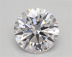 Picture of Lab Created Diamond 0.90 Carats, Round with ideal Cut, D Color, vs2 Clarity and Certified by IGI