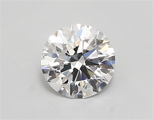 Picture of Lab Created Diamond 0.86 Carats, Round with ideal Cut, D Color, vvs2 Clarity and Certified by IGI