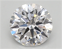 Lab Created Diamond 0.85 Carats, Round with ideal Cut, D Color, vs1 Clarity and Certified by IGI