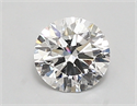 Lab Created Diamond 0.83 Carats, Round with ideal Cut, D Color, vvs2 Clarity and Certified by IGI
