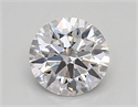 Lab Created Diamond 0.73 Carats, Round with ideal Cut, D Color, vs2 Clarity and Certified by IGI