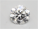 Lab Created Diamond 0.70 Carats, Round with ideal Cut, D Color, vvs2 Clarity and Certified by IGI