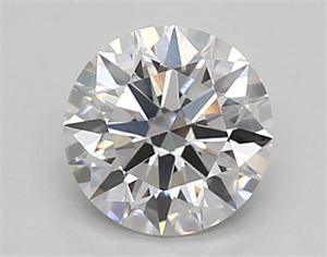 Picture of Lab Created Diamond 0.70 Carats, Round with ideal Cut, D Color, vvs2 Clarity and Certified by IGI