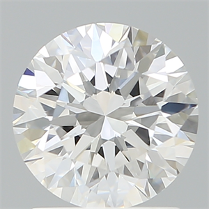 Picture of Lab Created Diamond 1.61 Carats, Round with Excellent Cut, D Color, VVS2 Clarity and Certified by IGI
