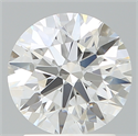 Del inventario de diamantes de laboratorio, 1.96 quilates, Redondo , Color F, claridad VVS2 y certificado IGI