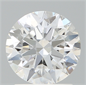 Del inventario de diamantes de laboratorio, 1.69 quilates, Redondo , Color D, claridad VVS2 y certificado IGI