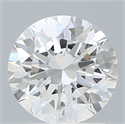 Del inventario de diamantes de laboratorio, 1.69 quilates, Redondo , Color D, claridad VVS2 y certificado IGI