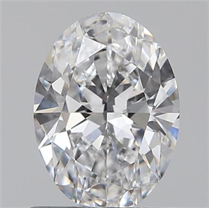 Picture of 0.70 Carats, Oval D Color, VS1 Clarity and Certified by GIA
