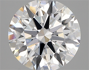 Picture of Lab Created Diamond 2.87 Carats, Round with ideal Cut, D Color, vs1 Clarity and Certified by IGI