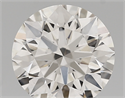 Lab Created Diamond 1.92 Carats, Round with ideal Cut, E Color, vs1 Clarity and Certified by IGI
