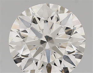 Picture of Lab Created Diamond 1.92 Carats, Round with ideal Cut, E Color, vs1 Clarity and Certified by IGI