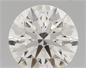 Lab Created Diamond 1.76 Carats, Round with ideal Cut, D Color, vs1 Clarity and Certified by IGI