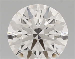 Picture of Lab Created Diamond 1.76 Carats, Round with ideal Cut, D Color, vs1 Clarity and Certified by IGI