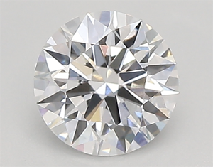 Picture of Lab Created Diamond 0.97 Carats, Round with ideal Cut, D Color, vs1 Clarity and Certified by IGI