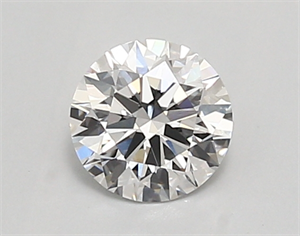 Picture of Lab Created Diamond 0.87 Carats, Round with ideal Cut, D Color, vvs2 Clarity and Certified by IGI