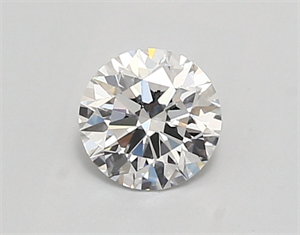 Picture of Lab Created Diamond 0.80 Carats, Round with ideal Cut, D Color, vvs2 Clarity and Certified by IGI