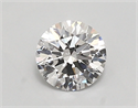 Del inventario de diamantes de laboratorio, 0.73 quilates, Redondo , Color E, claridad vvs2 y certificado IGI