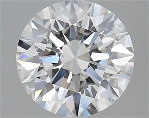 Picture of 2.70 Carats, Round with Excellent Cut, F Color, SI1 Clarity and Certified by GIA