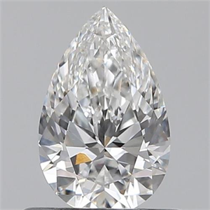 Picture of 0.50 Carats, Pear E Color, VS2 Clarity and Certified by GIA