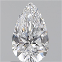 0.70 Carats, Pear D Color, VVS1 Clarity and Certified by GIA