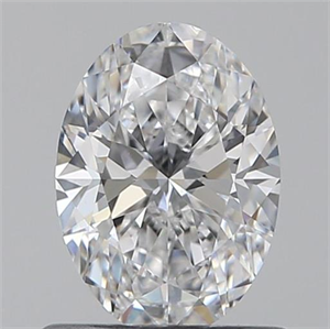Picture of 0.70 Carats, Oval D Color, VS2 Clarity and Certified by GIA