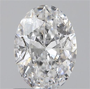 Picture of 0.70 Carats, Oval D Color, VS2 Clarity and Certified by GIA