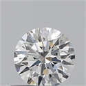 0.41 quilates, Redondo Ideal, Color G, claridad IF y certificado por GIA