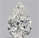 0.50 Carats, Pear H Color, VVS2 Clarity and Certified by GIA