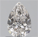 0.61 Carats, Pear I Color, SI1 Clarity and Certified by GIA