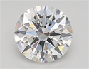 Lab Created Diamond 0.84 Carats, Round with ideal Cut, D Color, vvs2 Clarity and Certified by IGI