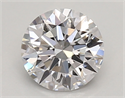 Lab Created Diamond 0.77 Carats, Round with ideal Cut, D Color, vs1 Clarity and Certified by IGI
