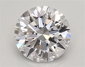 Picture of Lab Created Diamond 0.77 Carats, Round with ideal Cut, D Color, vs1 Clarity and Certified by IGI