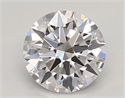 Lab Created Diamond 0.75 Carats, Round with ideal Cut, D Color, vvs2 Clarity and Certified by IGI