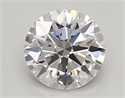 Lab Created Diamond 0.70 Carats, Round with ideal Cut, D Color, vs1 Clarity and Certified by IGI