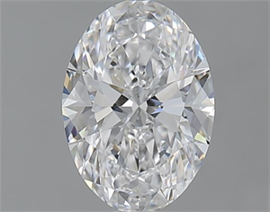Picture of 0.80 Carats, Oval D Color, VVS2 Clarity and Certified by GIA
