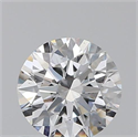0.57 quilates, Redondo Ideal, Color D, claridad VS2 y certificado por GIA
