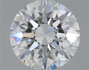 Picture of 0.80 Carats, Round with Excellent Cut, F Color, VS2 Clarity and Certified by GIA