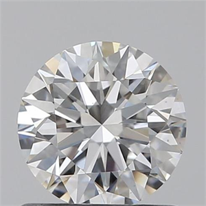 Picture of 0.72 Carats, Round with Excellent Cut, E Color, VS2 Clarity and Certified by GIA