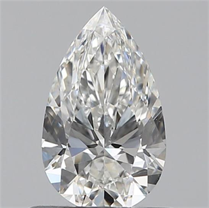 Picture of 0.60 Carats, Pear G Color, VS2 Clarity and Certified by GIA